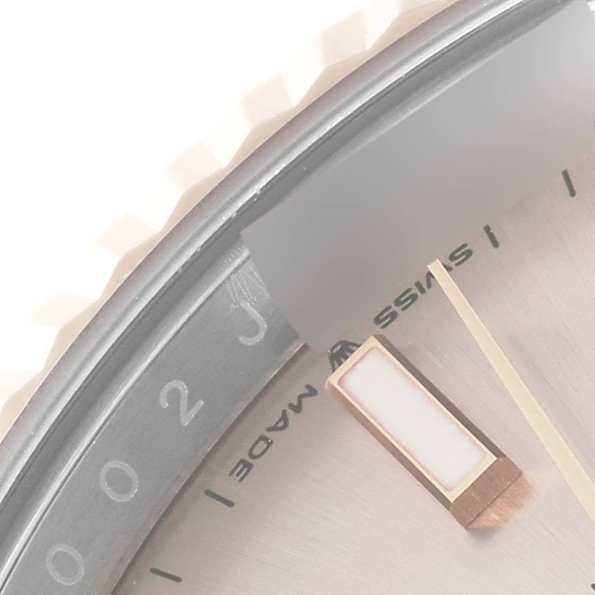 Rolex Datejust 41 Steel Everose Gold Sundust Dial Mens Watch 126331 41mm