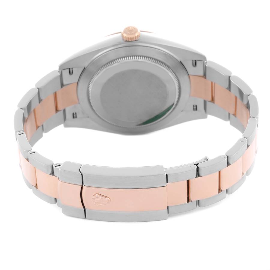 Rolex Datejust 41 Steel Rose Gold Chocolate Dial Mens Watch 126331 41mm
