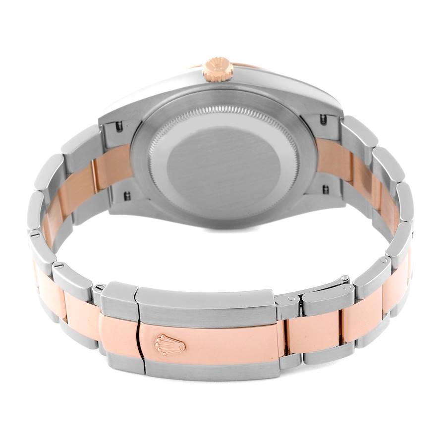 Rolex Datejust 41 Steel Rose Gold Wimbledon Dial Mens Watch 126331 41mm
