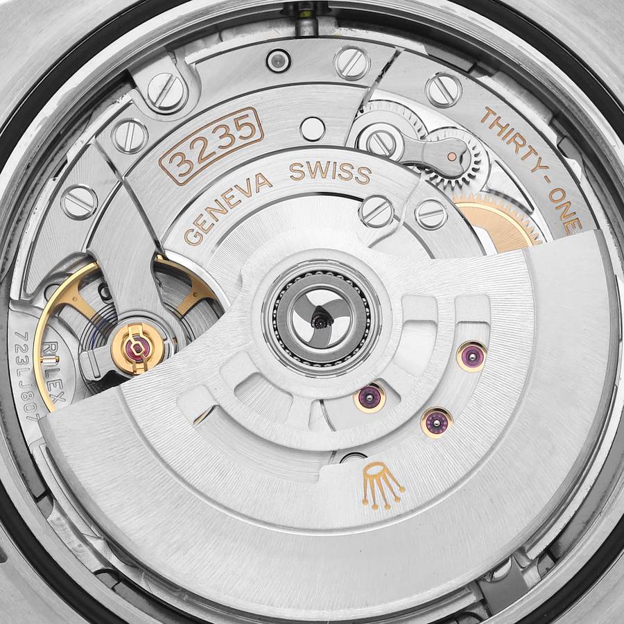 Rolex Datejust 41 Steel White Gold Slate Dial Watch 126334 41mm