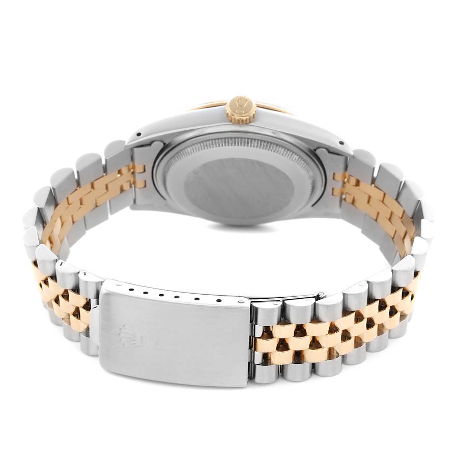Rolex Datejust Steel Yellow Gold Vintage Mens Watch 16013 36mm
