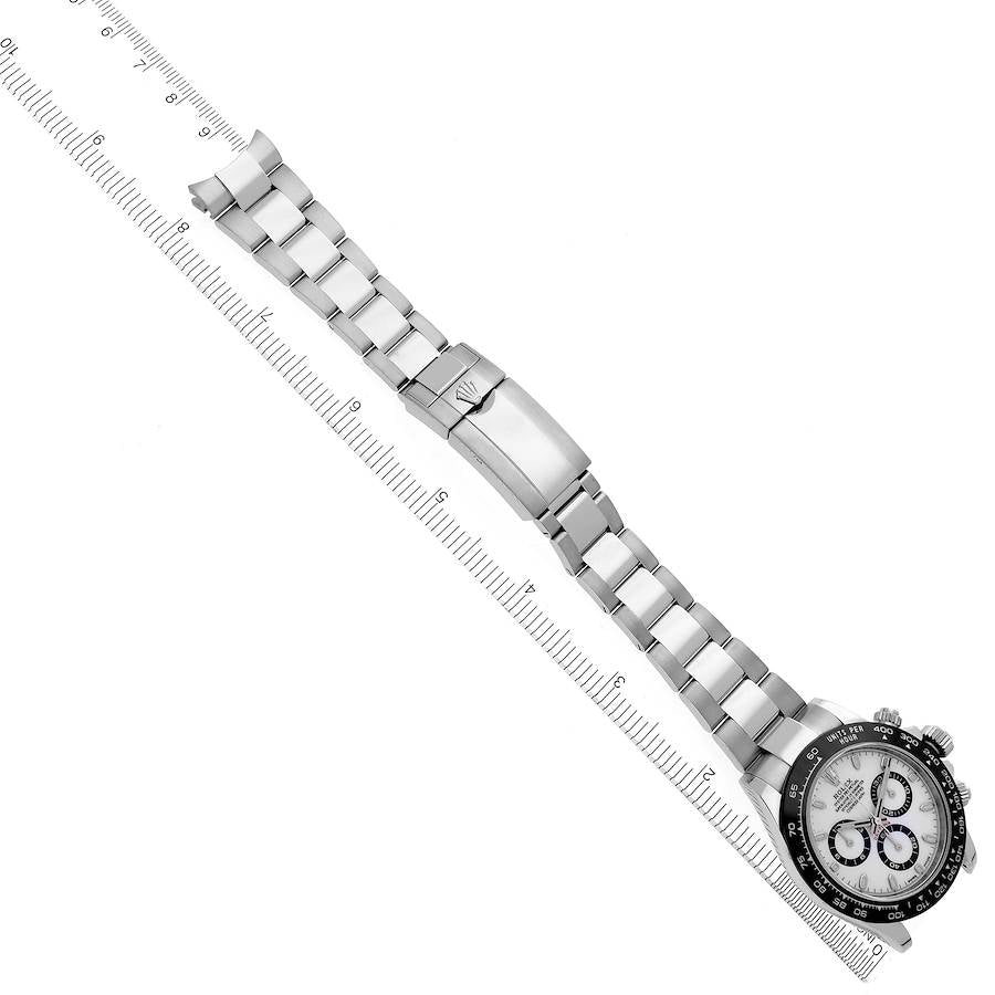 Rolex Cosmograph Daytona Ceramic Bezel White Panda Dial Steel Watch 116500LN (Panda) 40mm