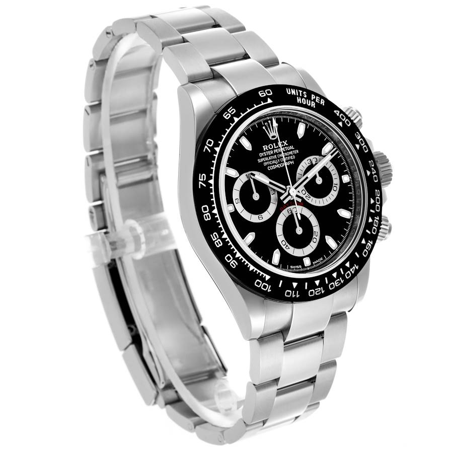 Rolex Daytona Chronograph Black Dial Steel Mens Watch 116500LN 40mm