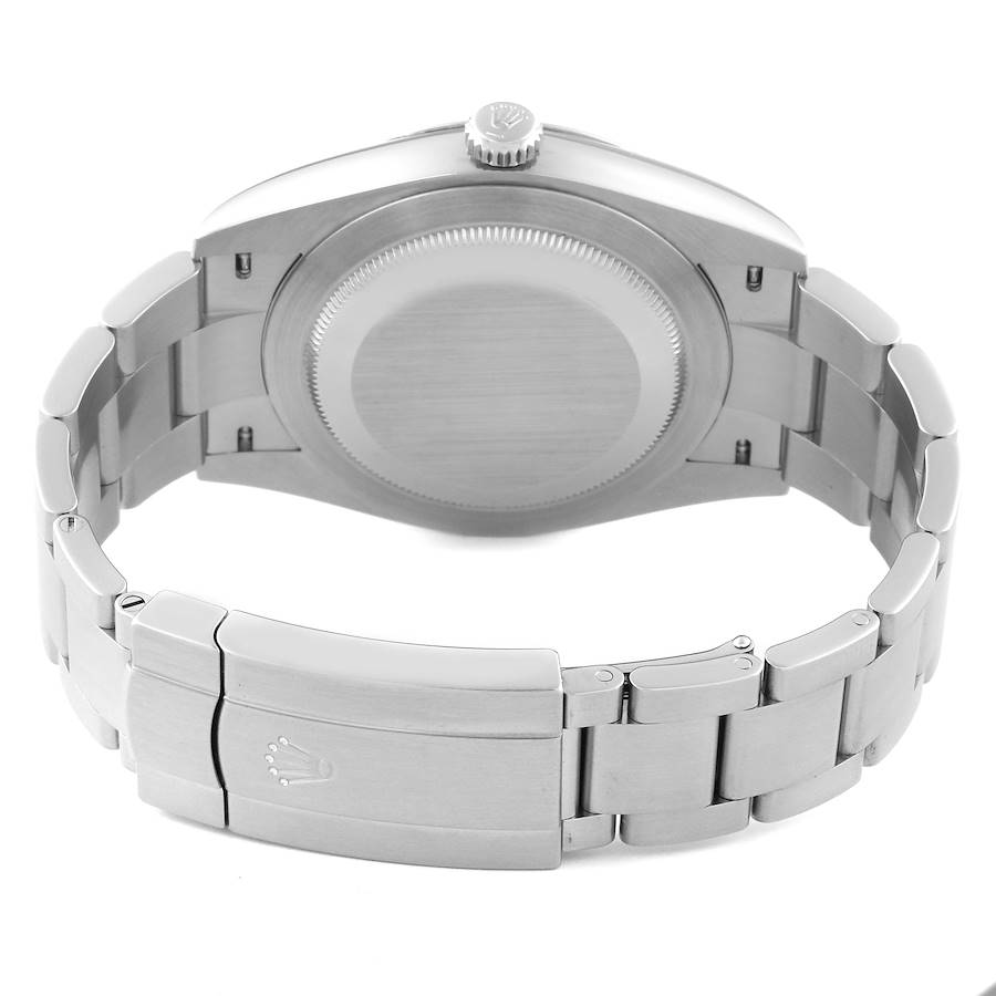 Rolex Oyster Perpetual 41 Yellow Dial Steel Mens Watch 124300 41mm
