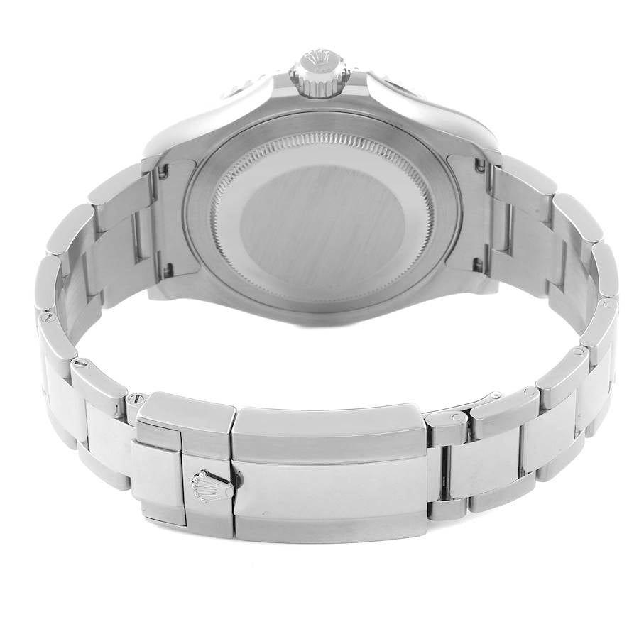 Rolex Yachtmaster Steel Platinum Blue Dial Mens Watch 126622 40mm