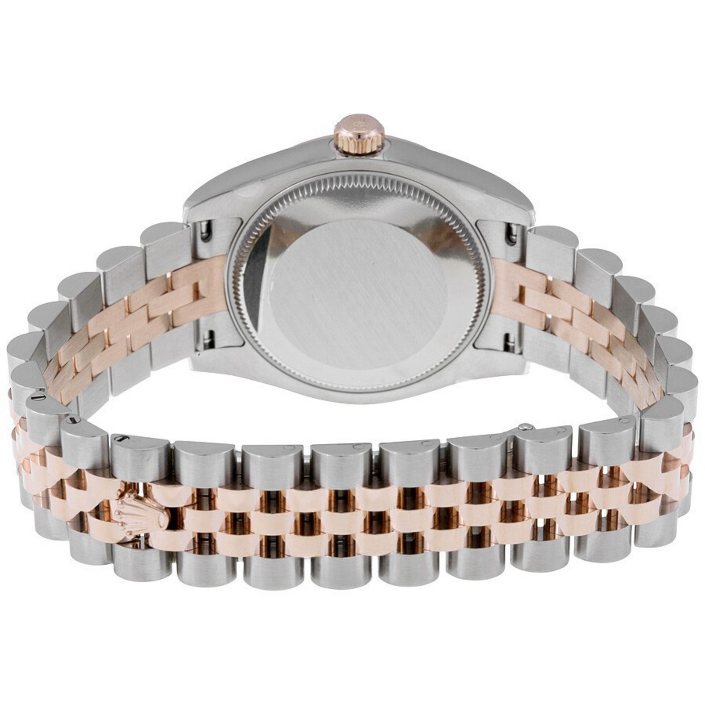 Rolex Datejust Lady 31 White Mother of Pearl Dial Stainless Steel and 18K Everose Gold Jubilee Bracelet Automatic Watch 178271MDJ