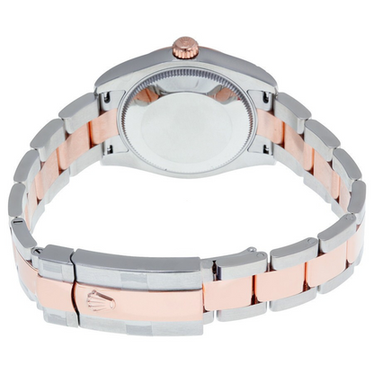 Rolex Datejust Lady 31 Chocolate Dial Stainless Steel and 18K Everose Gold Oyster Bracelet Automatic Watch 178241CHRDO
