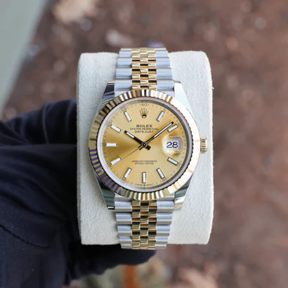 Rolex Datejust 41 Steel Yellow Gold Mens Watch 126333 41mm