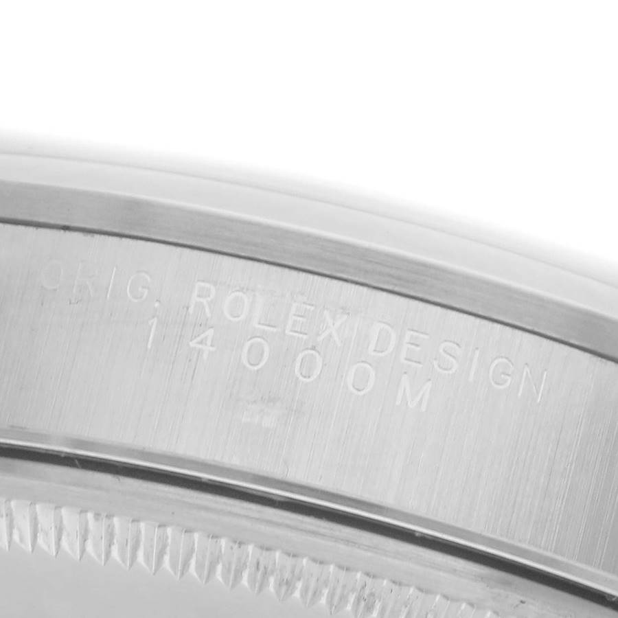 Rolex Air King 34 Silver Dial Smooth Bezel Steel Mens Watch 14000 34mm