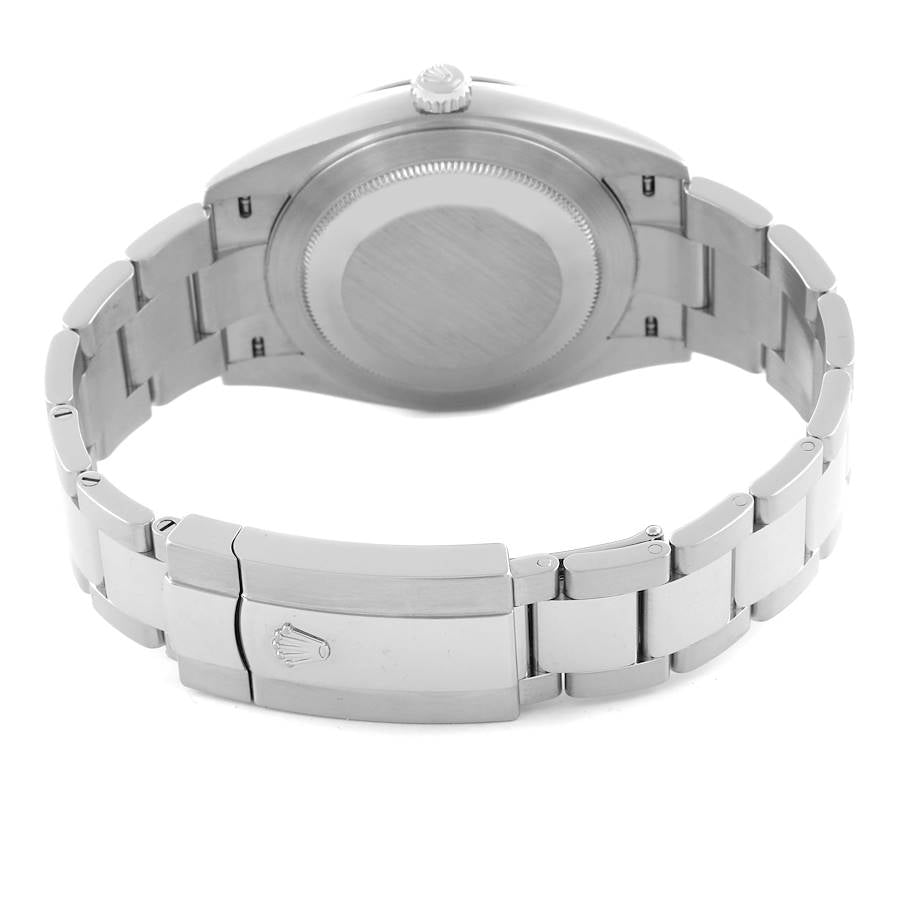 Rolex Datejust 41 Blue Roman Dial Steel Mens Watch 126300 41mm