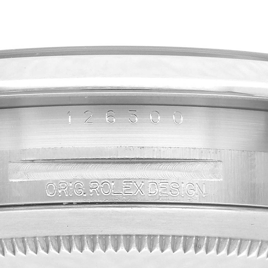 Rolex Datejust 41 Green Dial Steel Mens Watch 126300 41mm