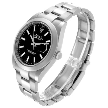 Rolex Datejust 41 Smooth Bezel Steel Mens Watch 126300 41mm