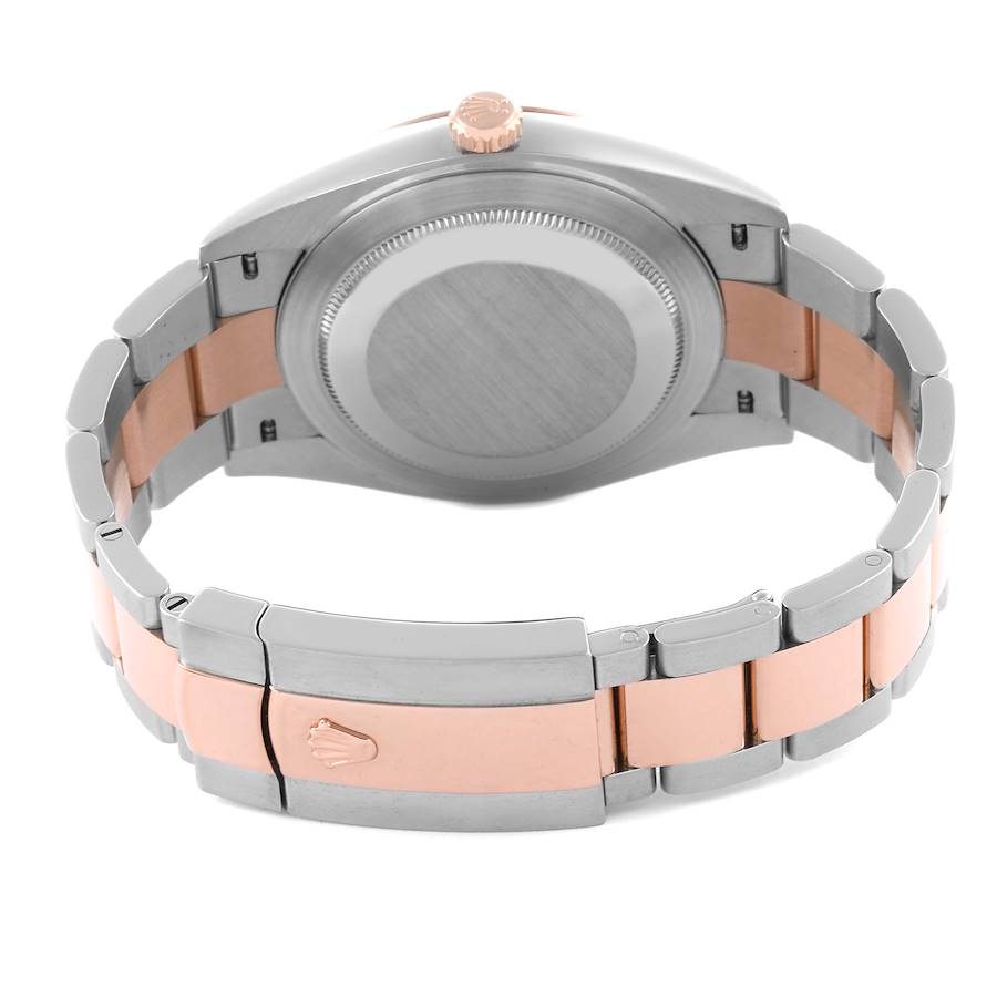 Rolex Datejust 41 Steel Everose Gold Sundust Dial Mens Watch 126331 41mm