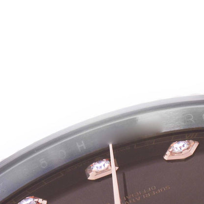 Rolex Datejust 41 Steel Rose Gold Chocolate Diamond Dial Mens Watch 126331 41mm