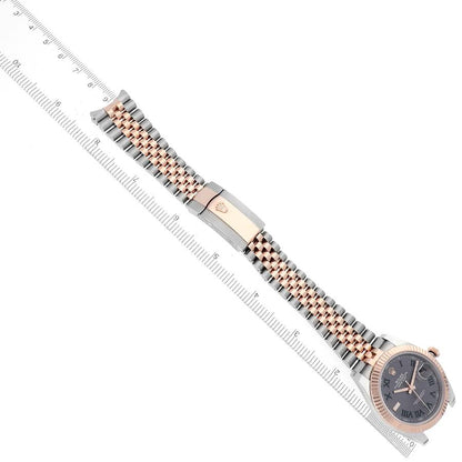 Rolex Datejust 41 Steel Rose Gold Wimbledon Dial Mens Watch 126331 41mm