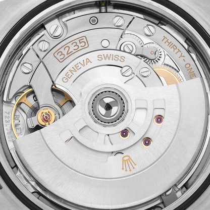Rolex Datejust 41 Steel White Gold Slate Dial Watch 126334 41mm