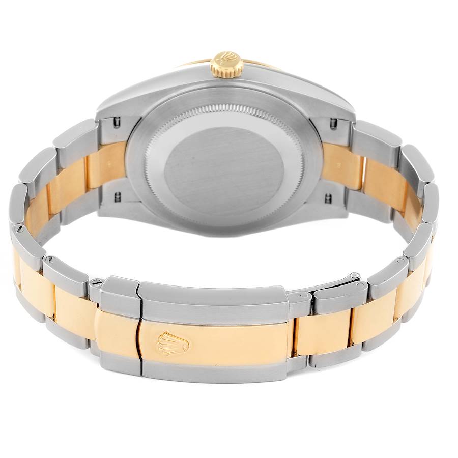 Rolex Datejust 41 Steel Yellow Gold Domed Bezel Mens Watch 126303 41mm