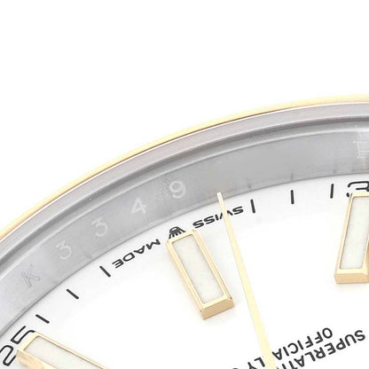 Rolex Datejust 41 Steel Yellow Gold Domed Bezel Mens Watch 126303 41mm
