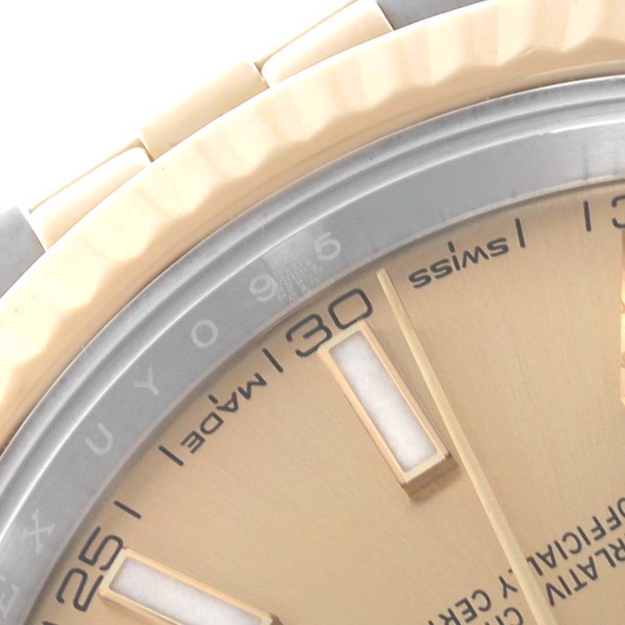 Rolex Datejust 41 Steel Yellow Gold Mens Watch 126333 41mm
