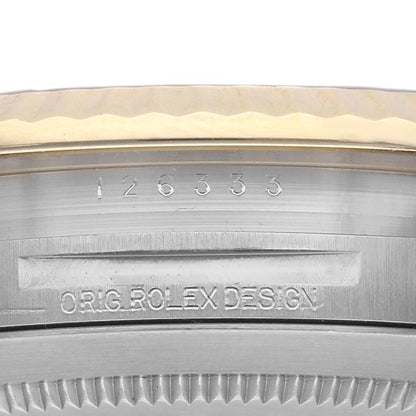 Rolex Datejust 41 Steel Yellow Gold Mens Watch 126333 41mm