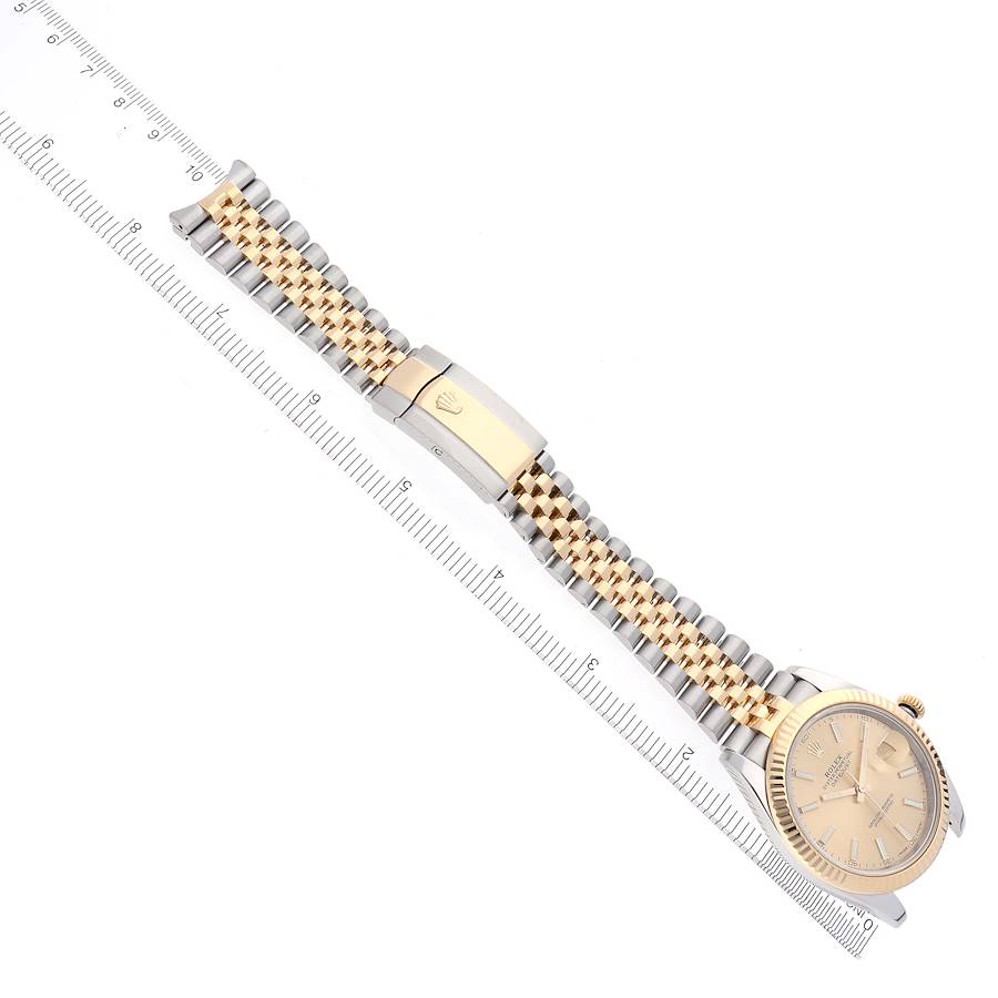 Rolex Datejust 41 Steel Yellow Gold Mens Watch 126333 41mm