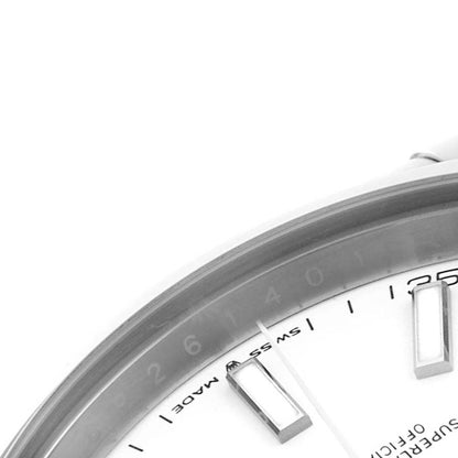 Rolex Datejust 41 White Dial Steel Mens Watch 126300 41mm