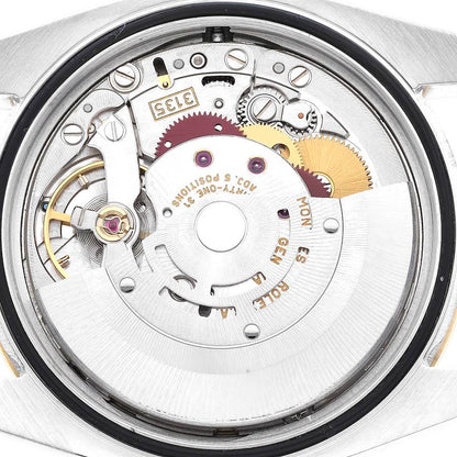Rolex Datejust Champagne Dial Steel Yellow Gold Diamond Men's Watch 116243 36mm