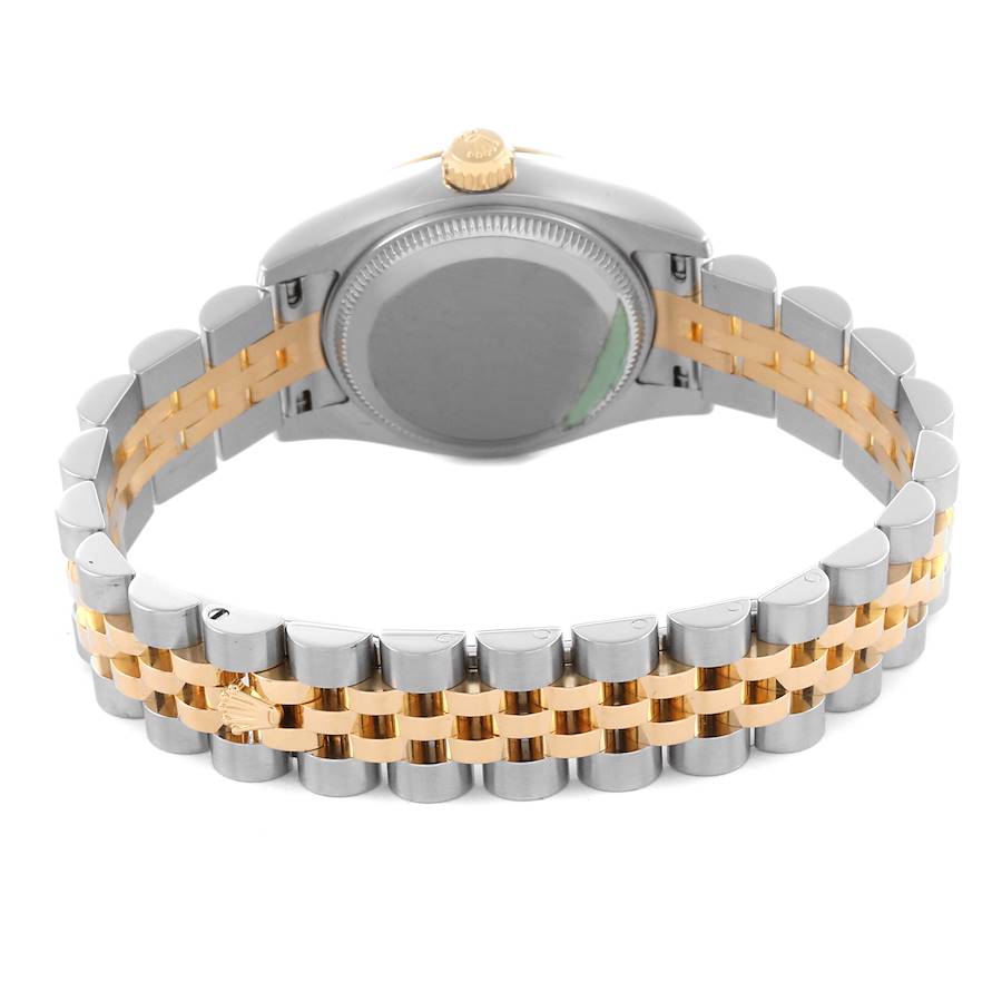 Rolex Datejust 26 Diamond Dial Steel Yellow Gold Ladies Watch 179173 26mm