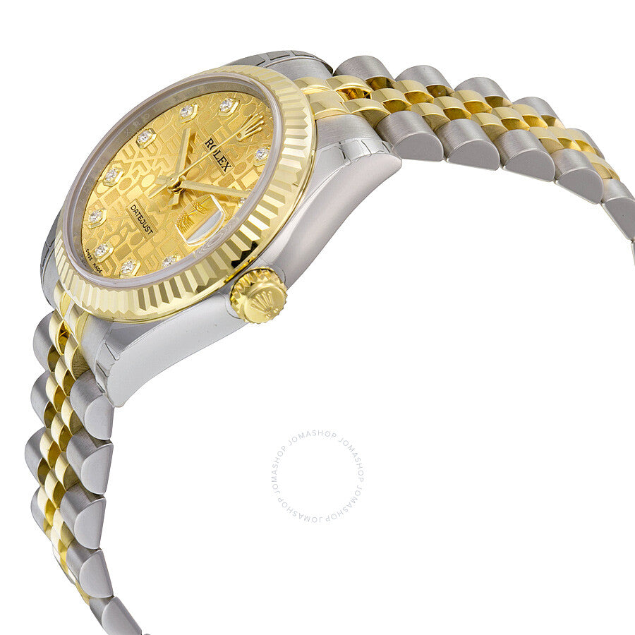 Rolex Datejust Lady 31 Automatic Champagne Dial Stainless Steel and 18kt Yellow Gold Jubilee Bracelet Ladies Watch 178273CJDJ