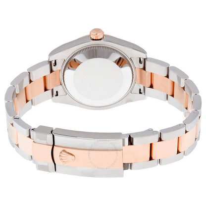 Rolex Datejust Lady 31 Chocolate Brown Dial Stainless Steel and 18K Everose Gold Oyster Bracelet Automatic Watch 178271CHRDO