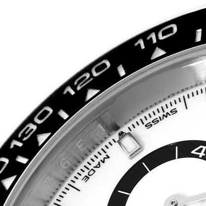 Rolex Daytona Ceramic Bezel White Panda Dial Steel Mens Watch 126500LN (Panda) 40mm