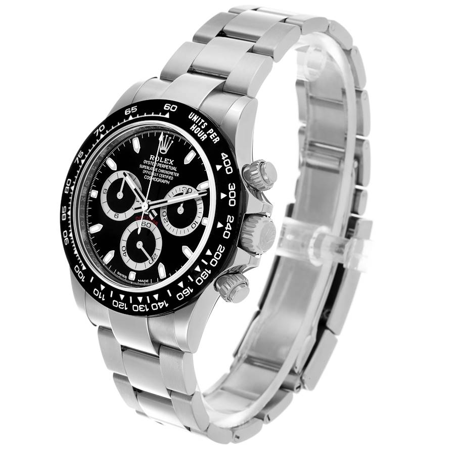 Rolex Daytona Chronograph Black Dial Steel Mens Watch 116500LN 40mm