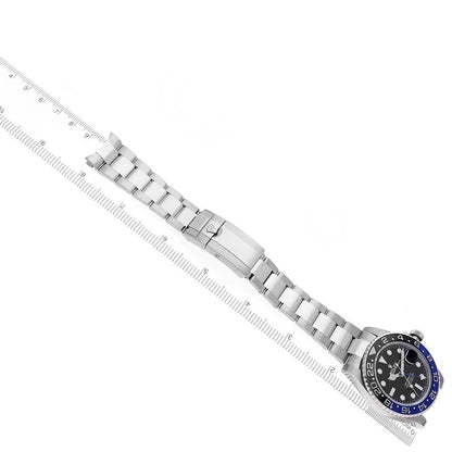 Rolex GMT Master II Black Blue Batman Bezel Steel Mens Watch 126710BLNR (Batman) 40mm