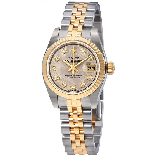 Rolex Lady Datejust 26 Meteorite Dial Stainless Steel and 18K Yellow Gold Jubilee Bracelet Automatic Watch 179173MTDJ