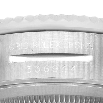 Rolex Sky-Dweller Steel White Gold Blue Dial Mens Watch 336934 42mm