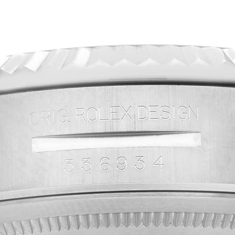 Rolex Sky-Dweller Steel White Gold Mint Green Dial Mens Watch 336934 42mm