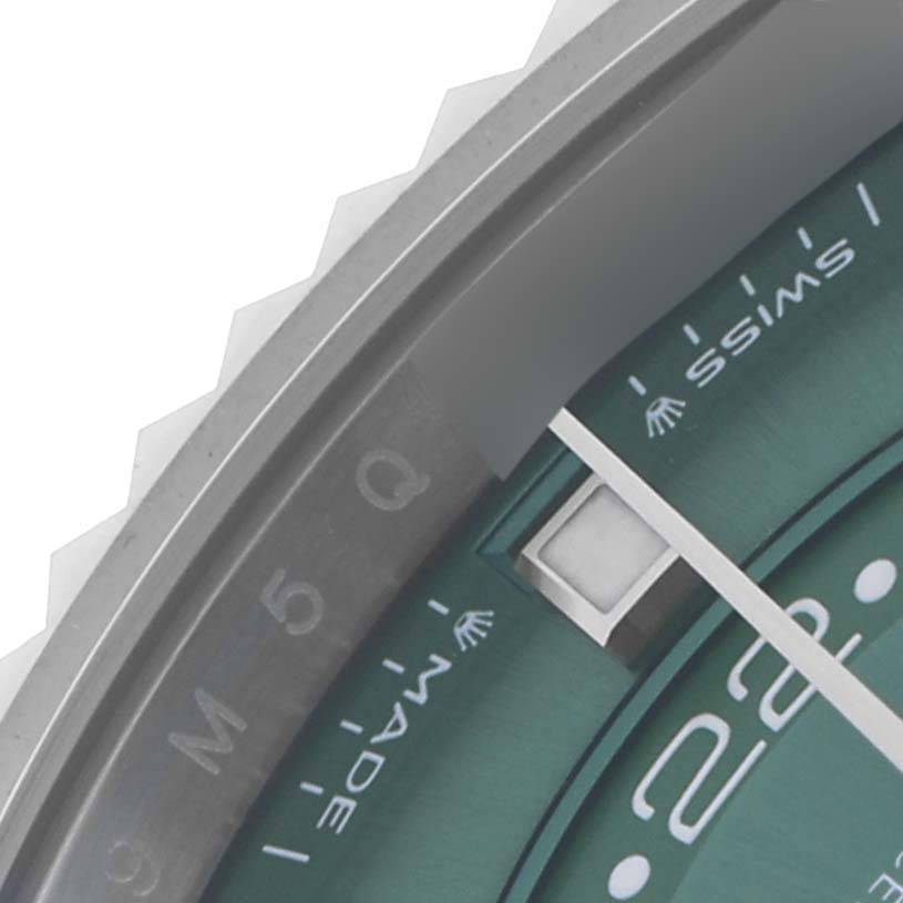 Rolex Sky-Dweller Steel White Gold Green Dial Mens Watch 336934 42mm