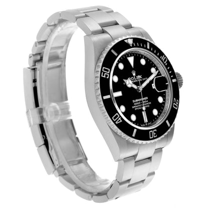 Rolex Submariner Black Dial Ceramic Bezel Steel Mens Watch 126610LN (Black-Date) 41mm