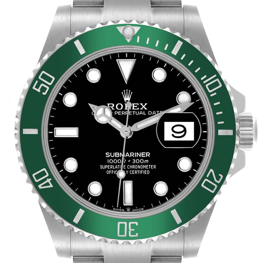 Rolex Submariner Green Bezel Steel Mens Watch 126610LV (Starbucks) 41mm