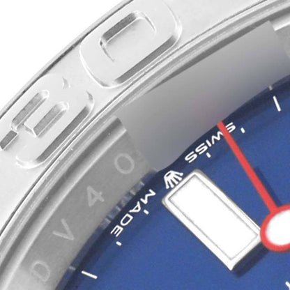 Rolex Yachtmaster Steel Platinum Blue Dial Mens Watch 126622 40mm